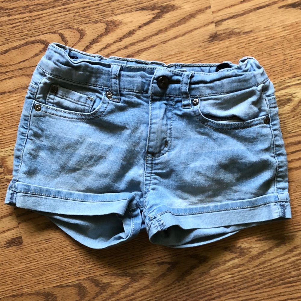 DKNY Girls Hipster Jean Shorts